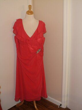 Cinderella Divine Plus Size 3XL Occassion Mother Of Bride Dress